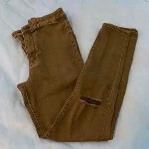 Black skinny jeans high waist